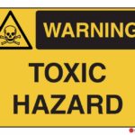 ACM Landscape Warning Sign - Toxic Hazard