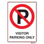 ACM No Parking Sign - Visitor Parking Only