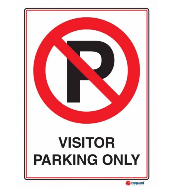 ACM No Parking Sign - Visitor Parking Only