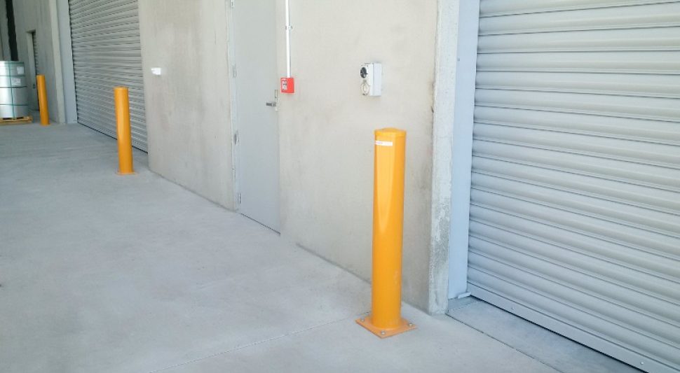 Surface Mount Bollard - Yellow - Vanguard NZ